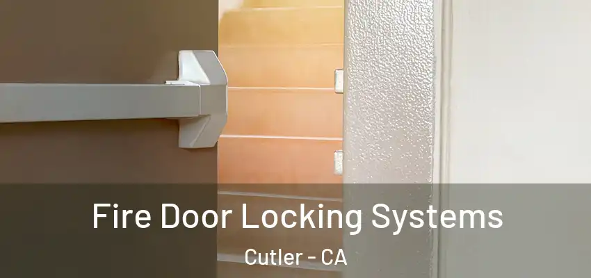  Fire Door Locking Systems Cutler - CA
